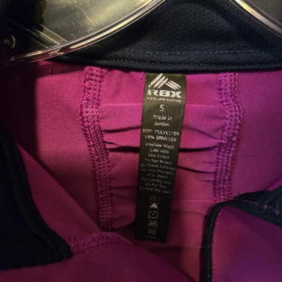 RBX Women's Magenta Quarter-Zip Performance Top Sz Small - Picture 2 of 4